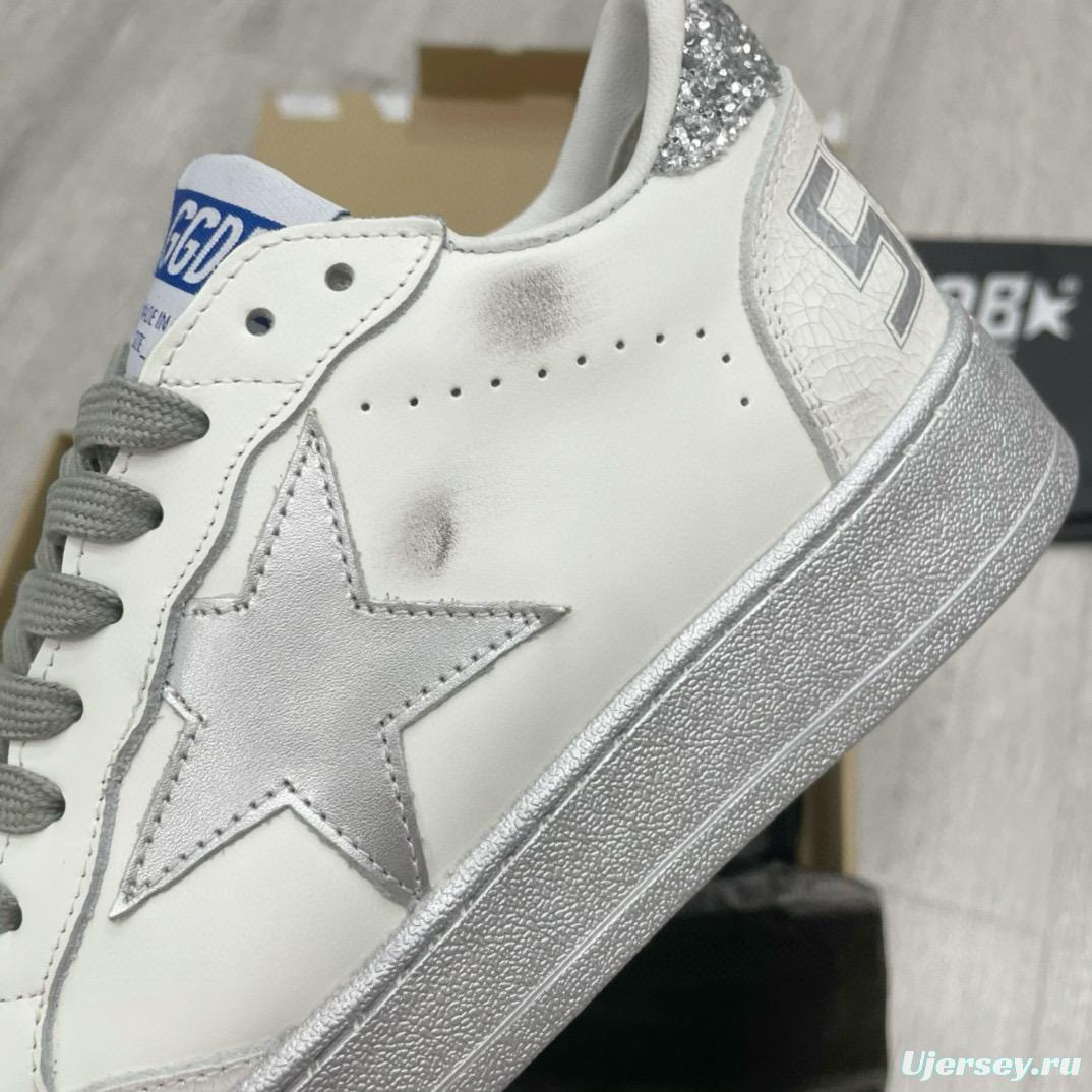 2024 Unisex GGDB White Grey Leather Sneakers MJ00260