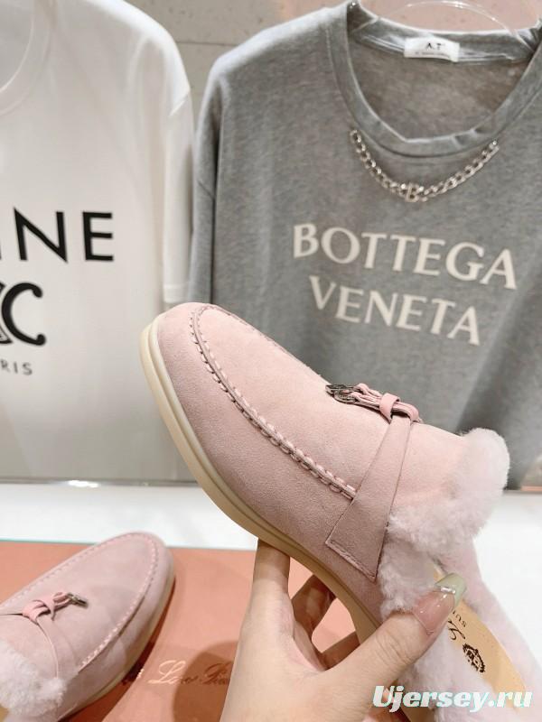 2024 Slippers LP Pink Suede Slippers