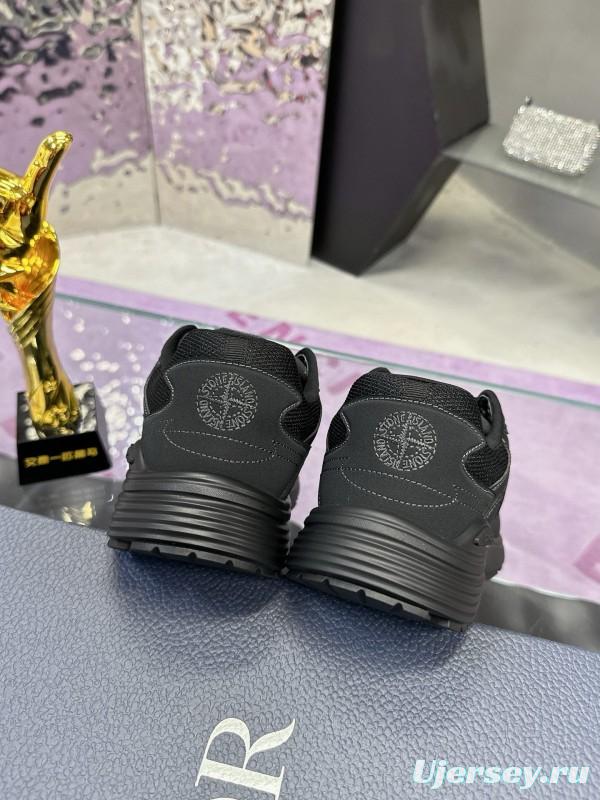 2024 Unisex Dior Black Tech Fabric Mesh B30 Sneakers MJ00330