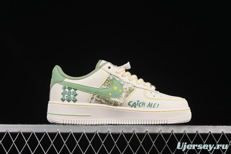 Nike Air Force 1'07 Low Bubble Mart Dimoo Casual Sneakers - FJ7740-110