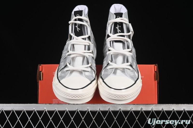 Converse Chuck 1970s Future Silver High-Top Casual Sneakers - A15187C