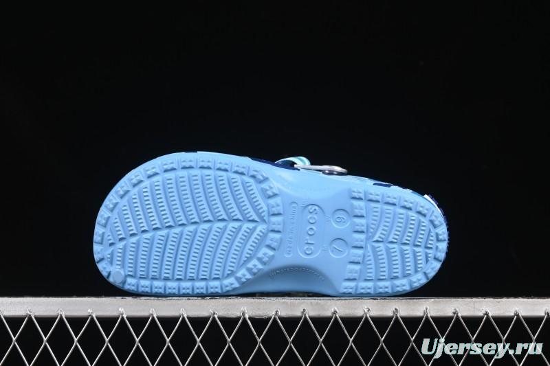 Bape x Crocs Classic Clog Camouflage Print Comfortable Versatile Clogs - B.D4