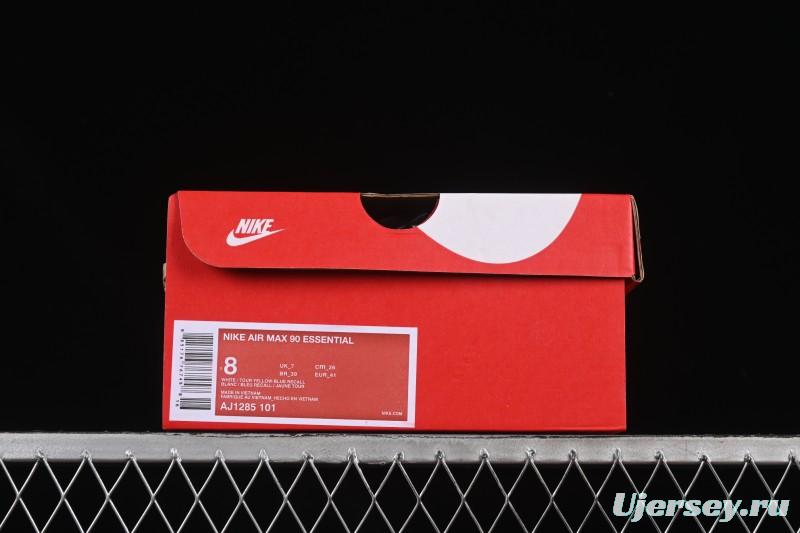 Nike Air Max 90 Retro Running Shoes with Visible Air Cushion - AJ1285-101