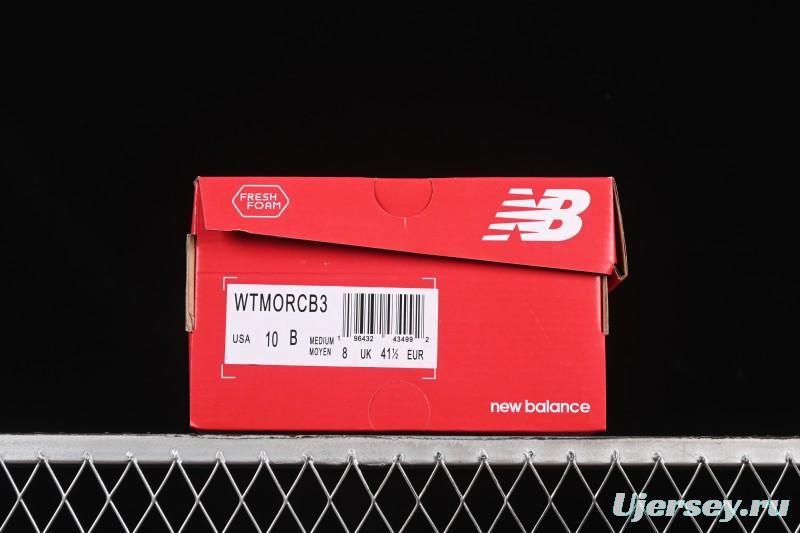 New Balance Fresh Foam X More V3TDS Wear-Resistant Slip-Resistant Low-Top Running Shoes - WTMORCB3