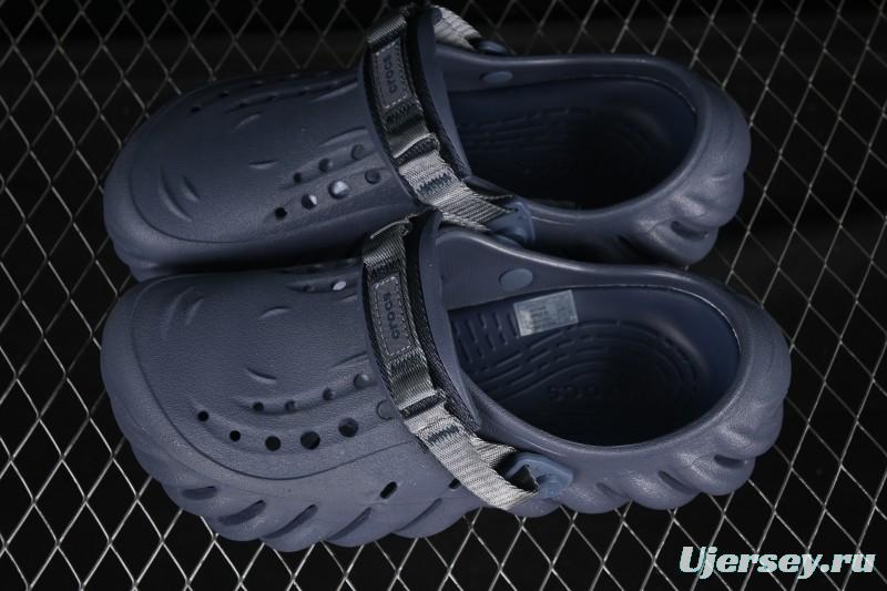 Crocs Bobs Flat Heel Closed Toe Slip-On Beach Clog Sandals - B.D4