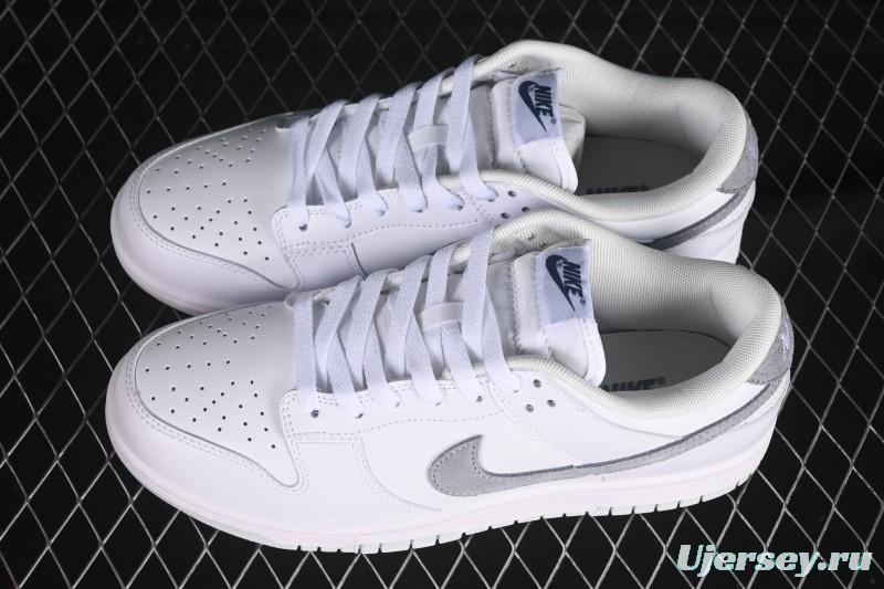 Nike SB Dunk Low White Grey Low-Top Casual Skate Shoes - IH0632-141