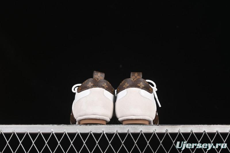 Louis Vuitton Sneakerina Round-Toe Lace-Up Ballet Style Flat Training Shoes - N.F6