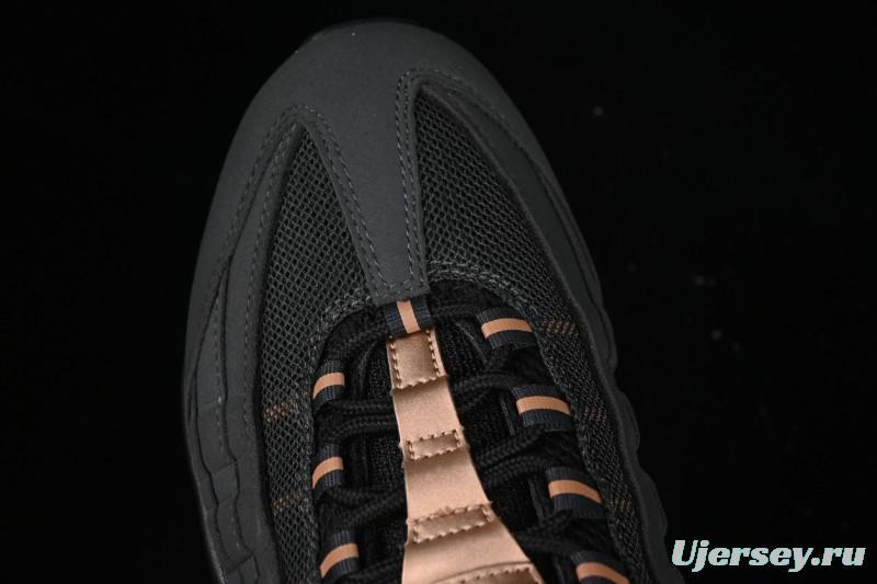 Nike Air Max 95 Retro Cushioned Running Shoes - HQ6457-001