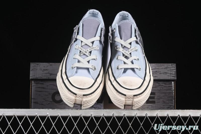 Converse Chuck 70 Low Feng Chen Wang Collaboration Deconstructed Canvas Sneakers - A15742C
