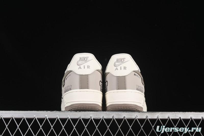 Nike Air Force 1'07 Low Smiling Bear Casual Sneakers - DB3301-881