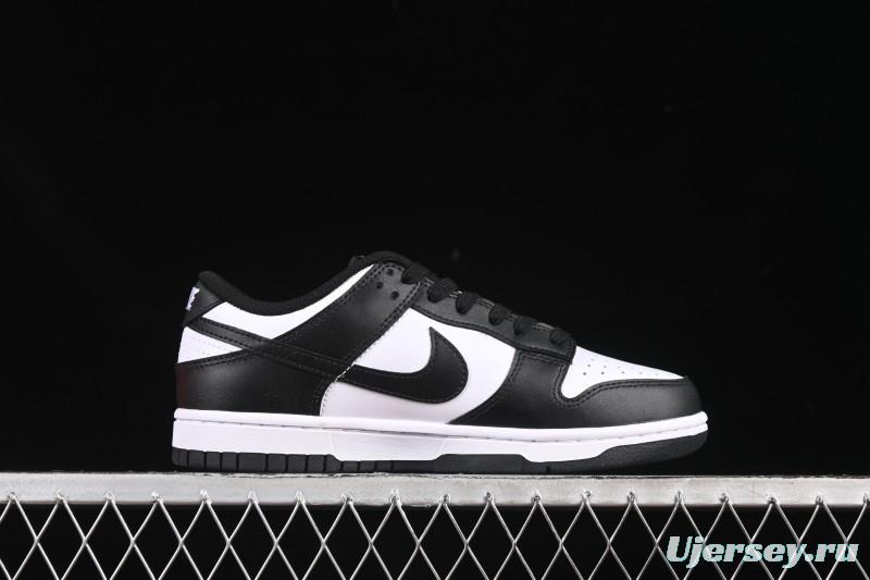 Nike SB Dunk Low Classic Black White Low-Top Casual Skate Shoes - HF5441-100