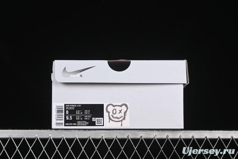 Nike Air Force 1'07 Low Smiling Bear Casual Sneakers - DB3301-881