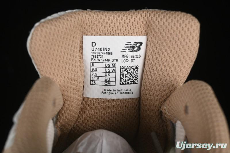 New Balance 740 Series Retro Dad Style Casual Sports Running Shoes - U740IN2