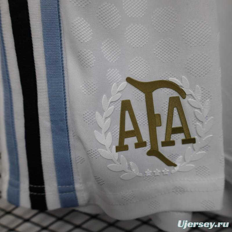 Player Version 2025 Argentina WHITE Shorts