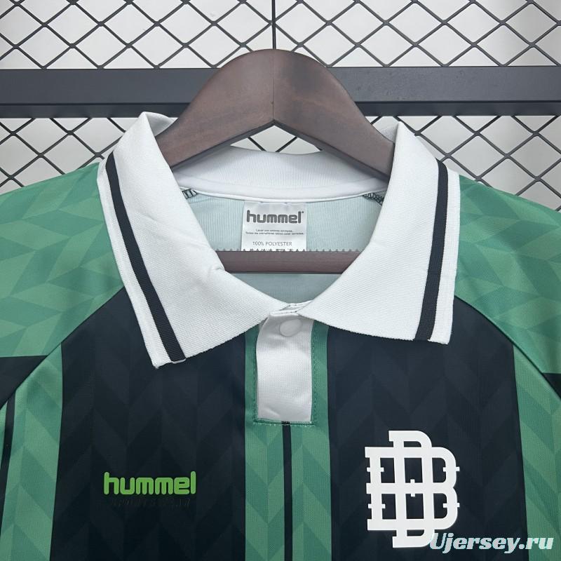 25/26 Real Betis Green with Black Vertical Stripes Jersey