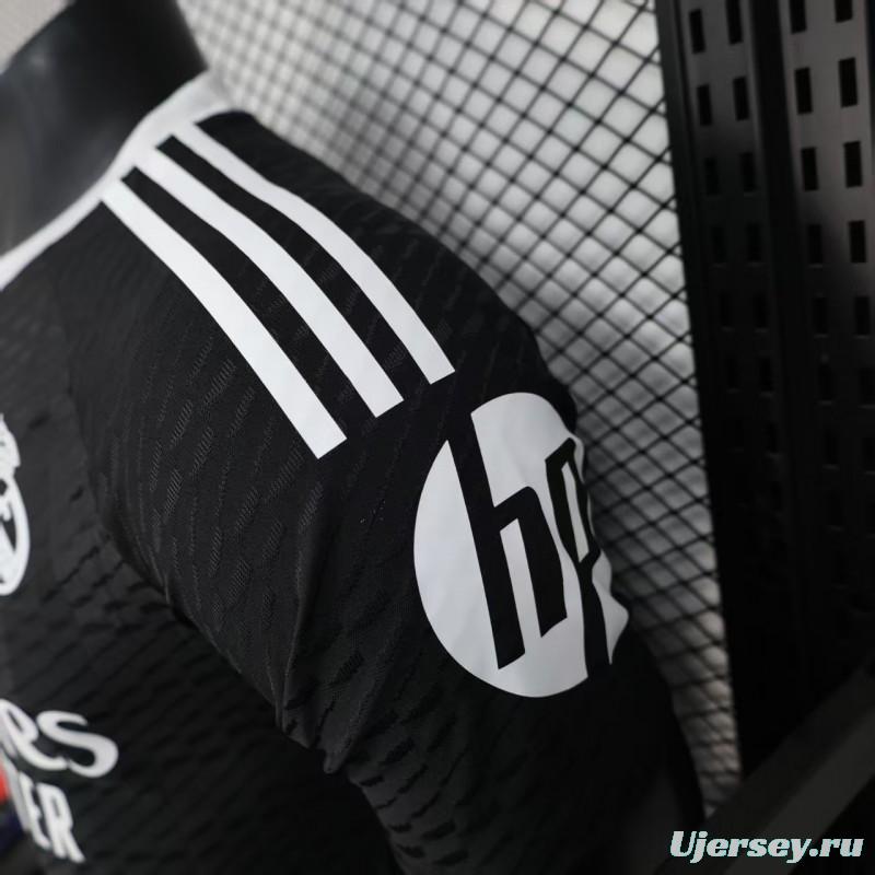 Player Version 25/26 Real Madrid Black Goalkeeper Jersey