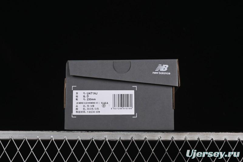 New Balance 471 Series Fabric and Leather Casual Lifestyle Shoes - U471AJ