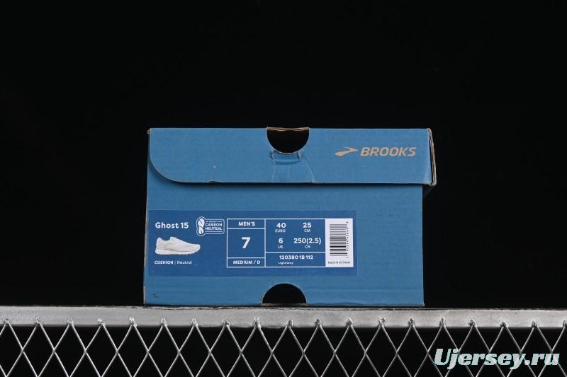 Brooks Ghost 15 Low-Cut Breathable Cushioned Support Casual Running Shoes - 1203801B112