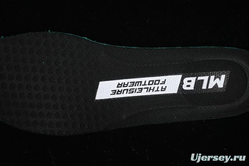 New York Yankees MLB Dome Runner Thick Sole Hollow Out Height Increasing Casual Running Shoes - 3ARND015N50BKS