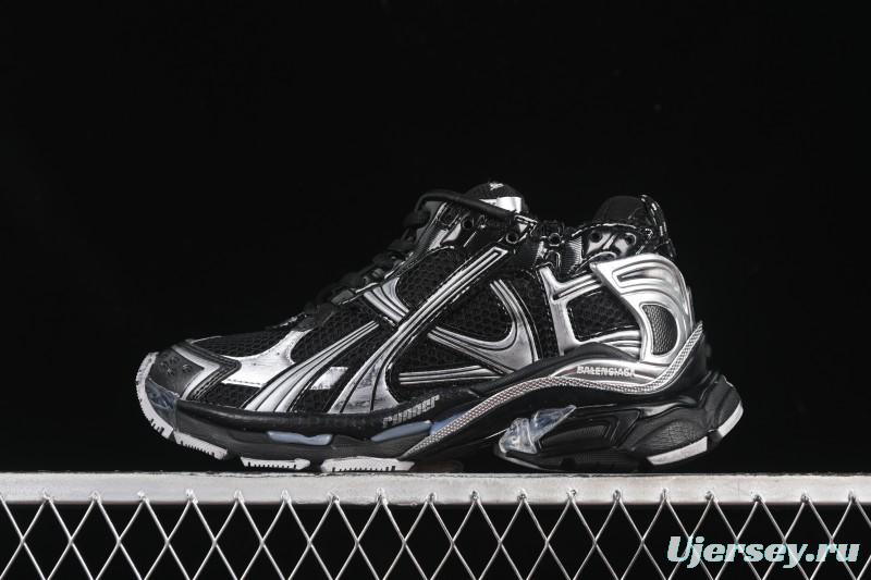 Balenciaga Runner Kith Four Color Retro Casual Shoes - W3RMU1100