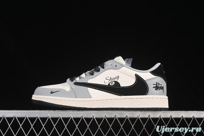 Nike Travis Scott x Fragment Design x Air Jordan 1 Low OG SP AJ1 Low-top Casual Sneakers - XS7089-601