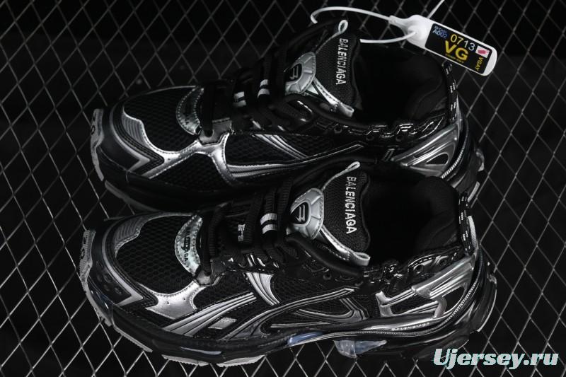 Balenciaga Runner Kith Four Color Retro Casual Shoes - W3RMU1100