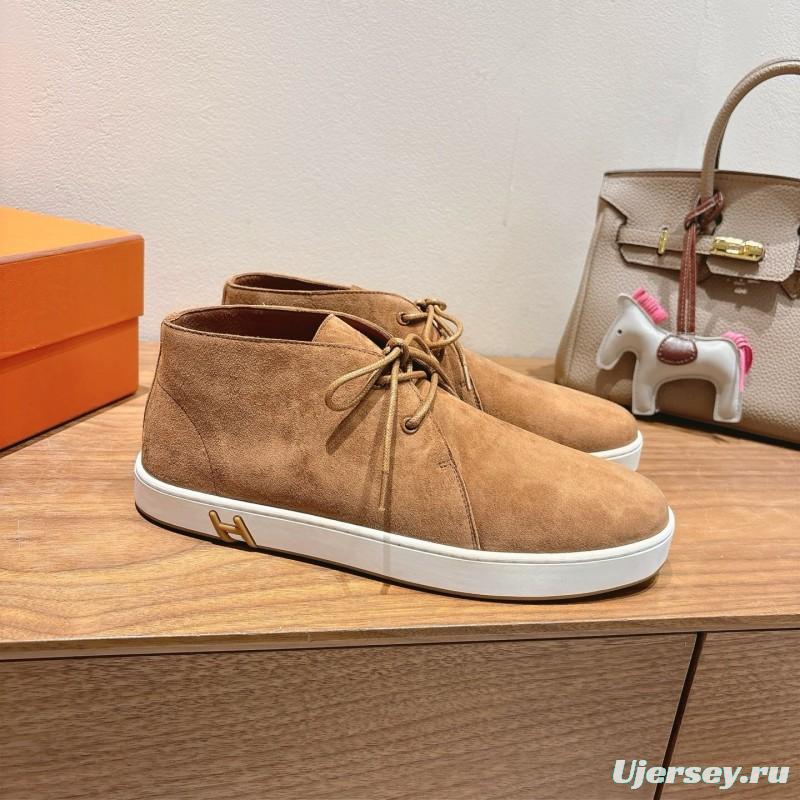 2025 Unisex H Brown Suede Classic Boots AS00380