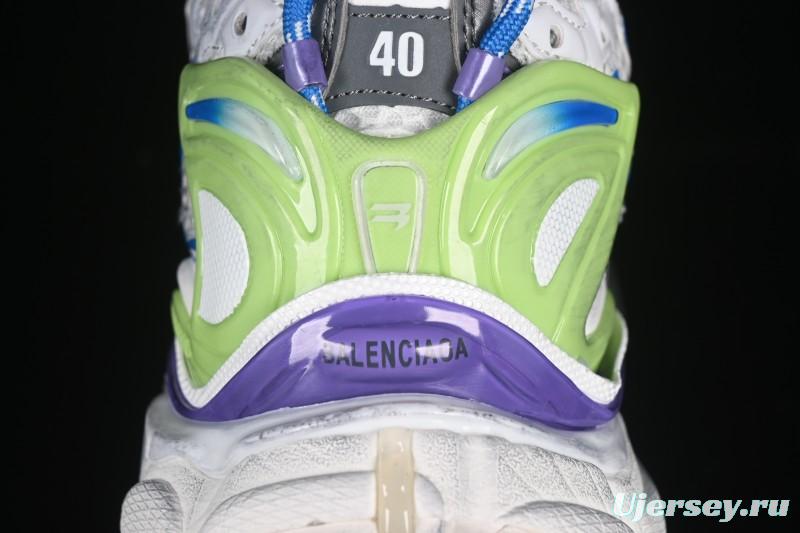 Balenciaga Runner Kith Four Color Retro Casual Shoes - W3RMU9043