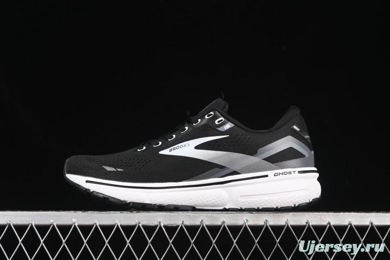 Brooks Ghost 15 Low-Cut Breathable Cushioned Support Casual Running Shoes - 1203801B012