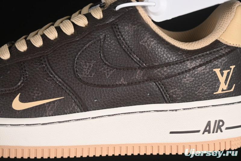 Nike Air Force 1 '07 Low LV Collaboration Coffee Brown Casual Sneakers - LW9279-007