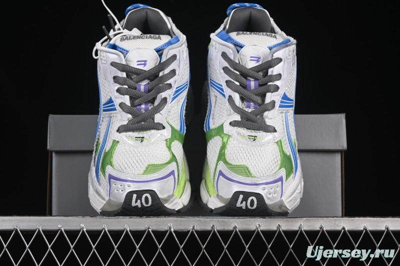 Balenciaga Runner Kith Four Color Retro Casual Shoes - W3RMU9043