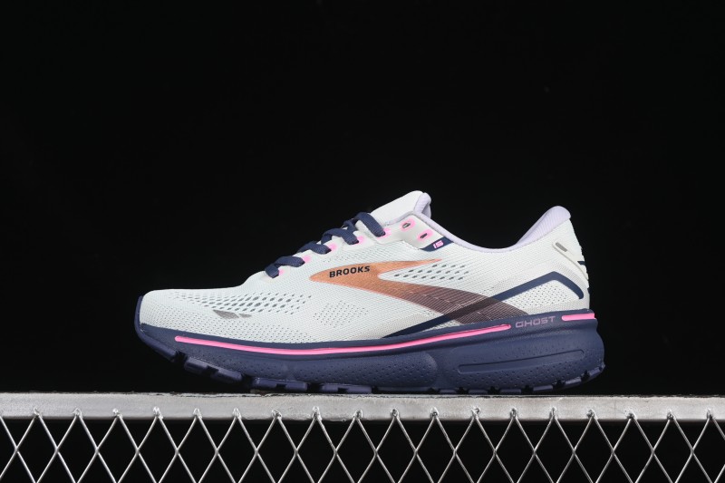 Brooks Ghost 15 Low-Cut Breathable Cushioned Support Casual Sports Running Shoes - 1203801B492