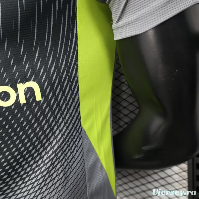 Player Version 25/26 Manchester United Grey with Gradient Wave Pattern Jersey