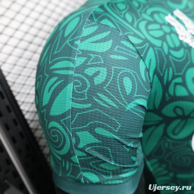 Player Version 25/26 FC Palestine Green with Traditional Islamic Pattern Jersey