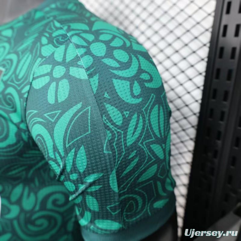 Player Version 25/26 FC Palestine Green with Traditional Islamic Pattern Jersey