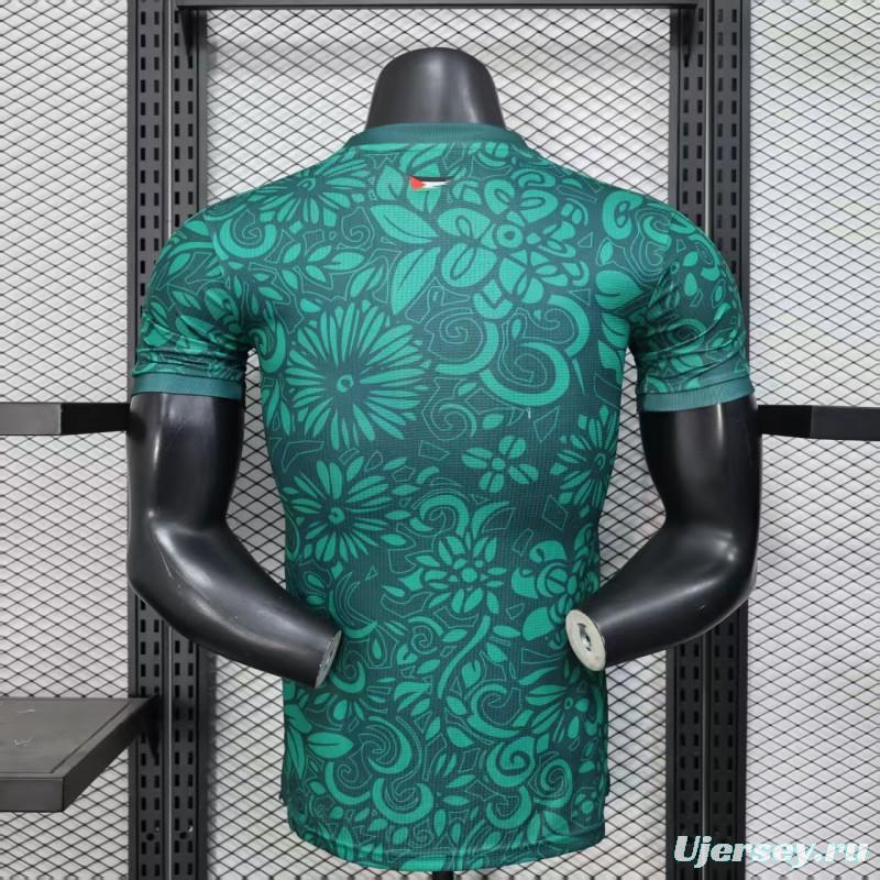 Player Version 25/26 FC Palestine Green with Traditional Islamic Pattern Jersey