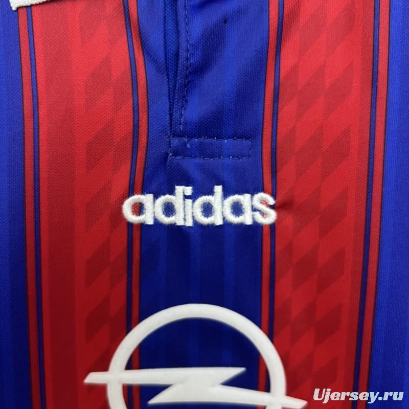 Retro 95/97 Kids Bayern Munich Home Size 16-28 Jersey