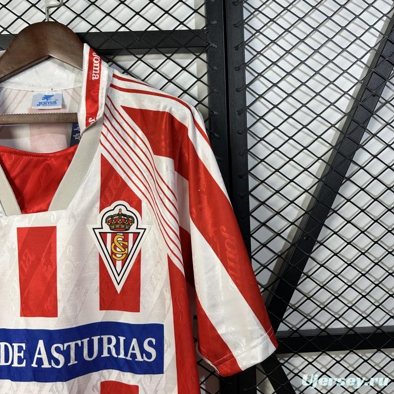 94/95 Retro Sporting Gijon Home Jersey