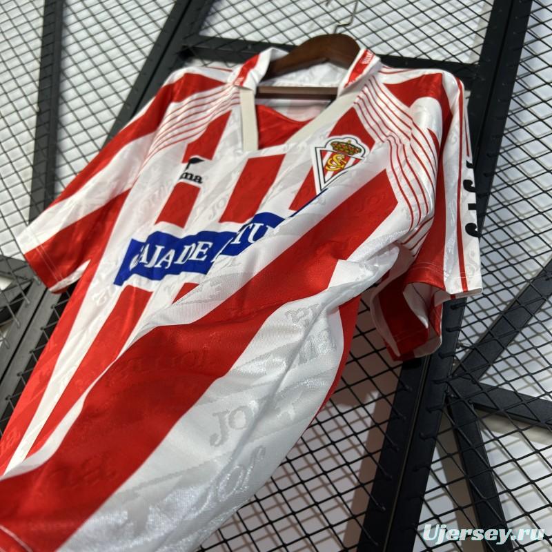 94/95 Retro Sporting Gijon Home Jersey
