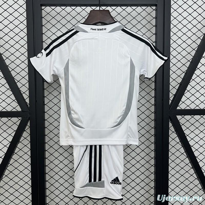 Retro 06/07 Kids Real Madrid Home Size 16-28 Jersey