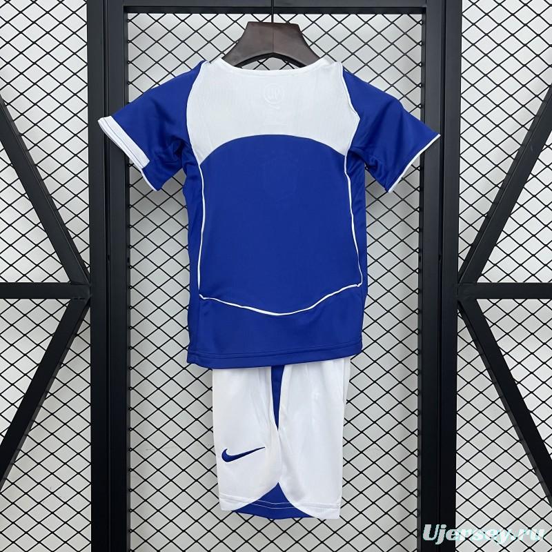 Retro 2004 Kids Brazil Away Size 16-28 Jersey