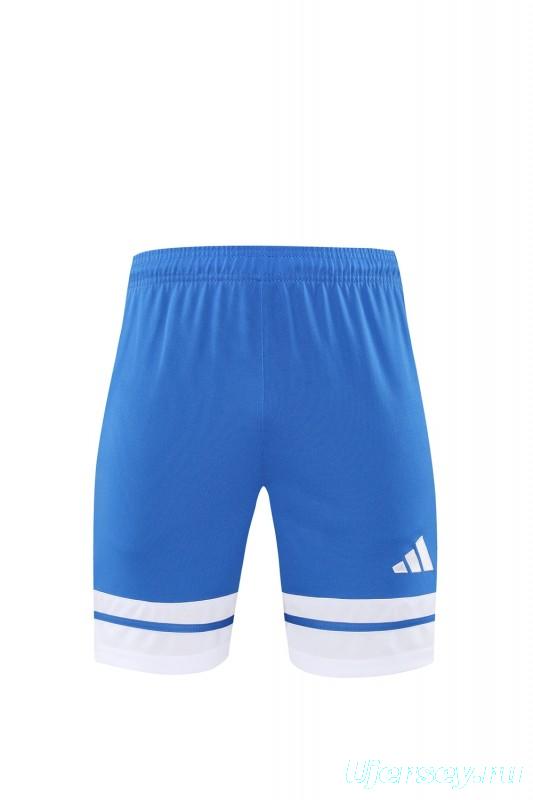 2025 Adidas Blue Short Sleeve Jersey+Shorts