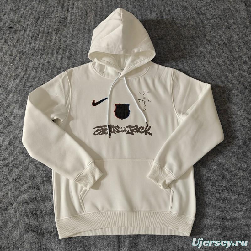 25/26 Barcelona Black Cactus Jack Hoodie -7 Colors