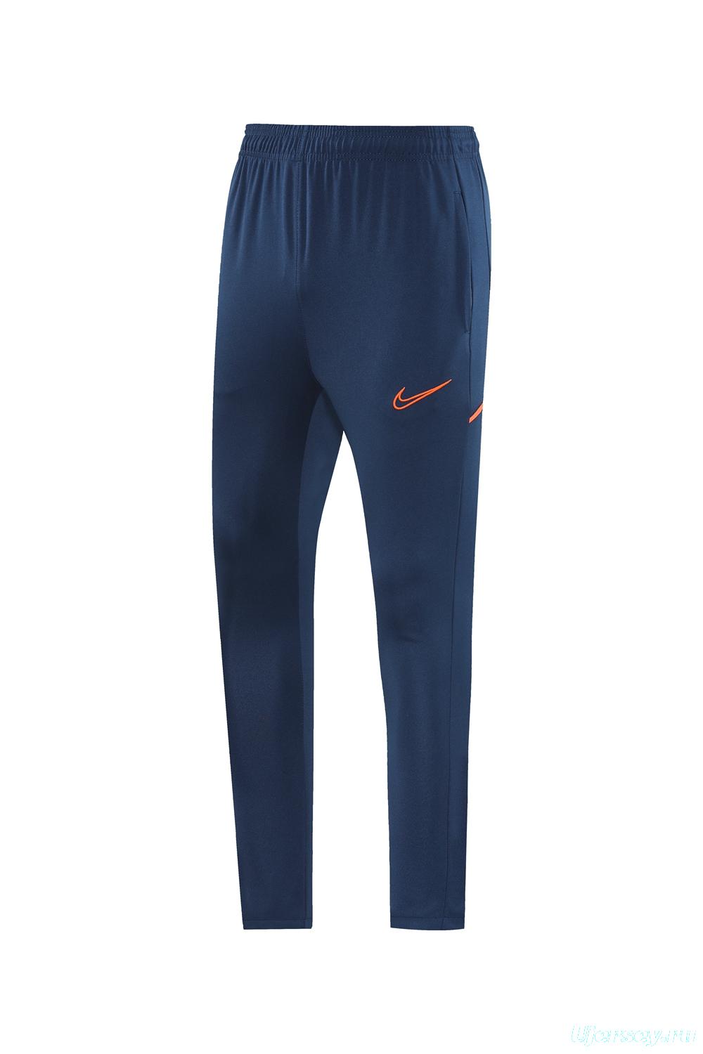 2025 Nike Navy Full Hoodie Zipper Jacket +Long Pants
