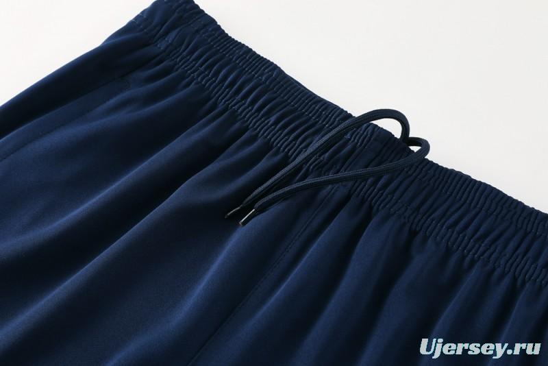 2025 Nike Navy Full Hoodie Zipper Jacket +Long Pants