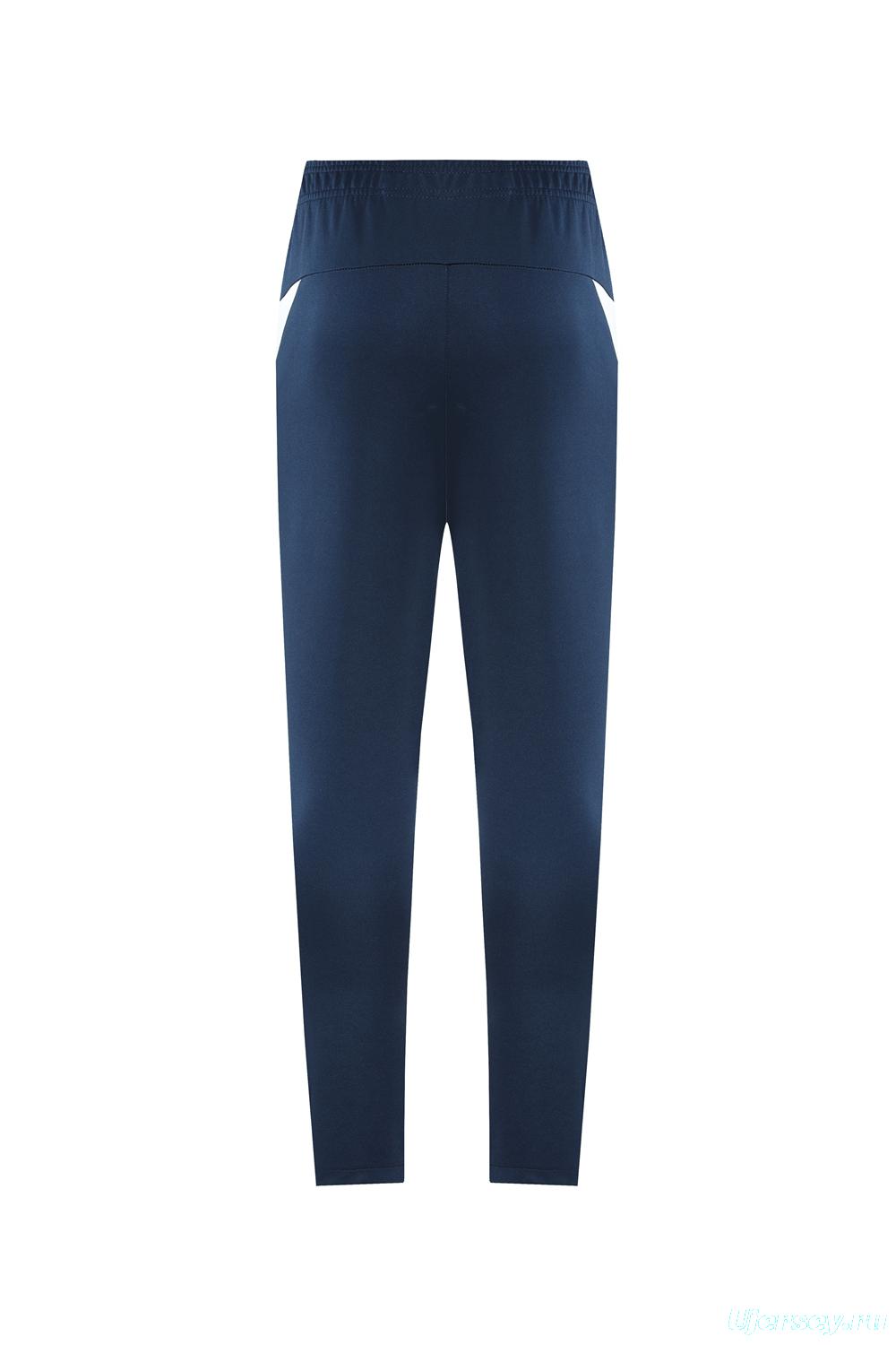 2025 Portugal Navy Full Zipper Jacket +Long Pants