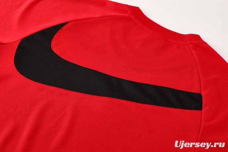 25/26 Nike Red Short Sleeve Jersey+Shorts