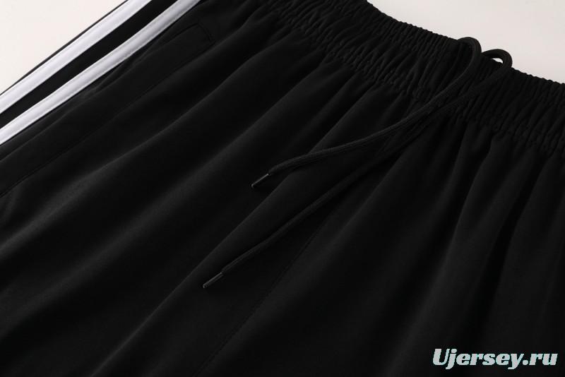 2025 Adidas Originals Long Sleeve T-Shirt Collection - Navy/White/Black with 3-Stripes