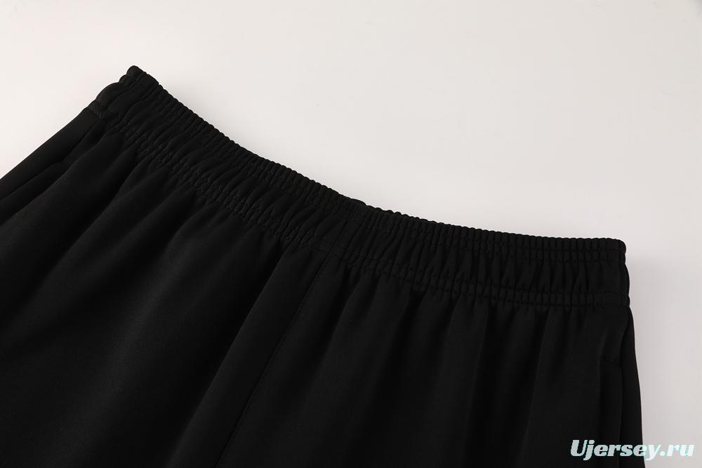 25/26 Barcelona Black/Blue Full Zipper Jacket +Long Pants