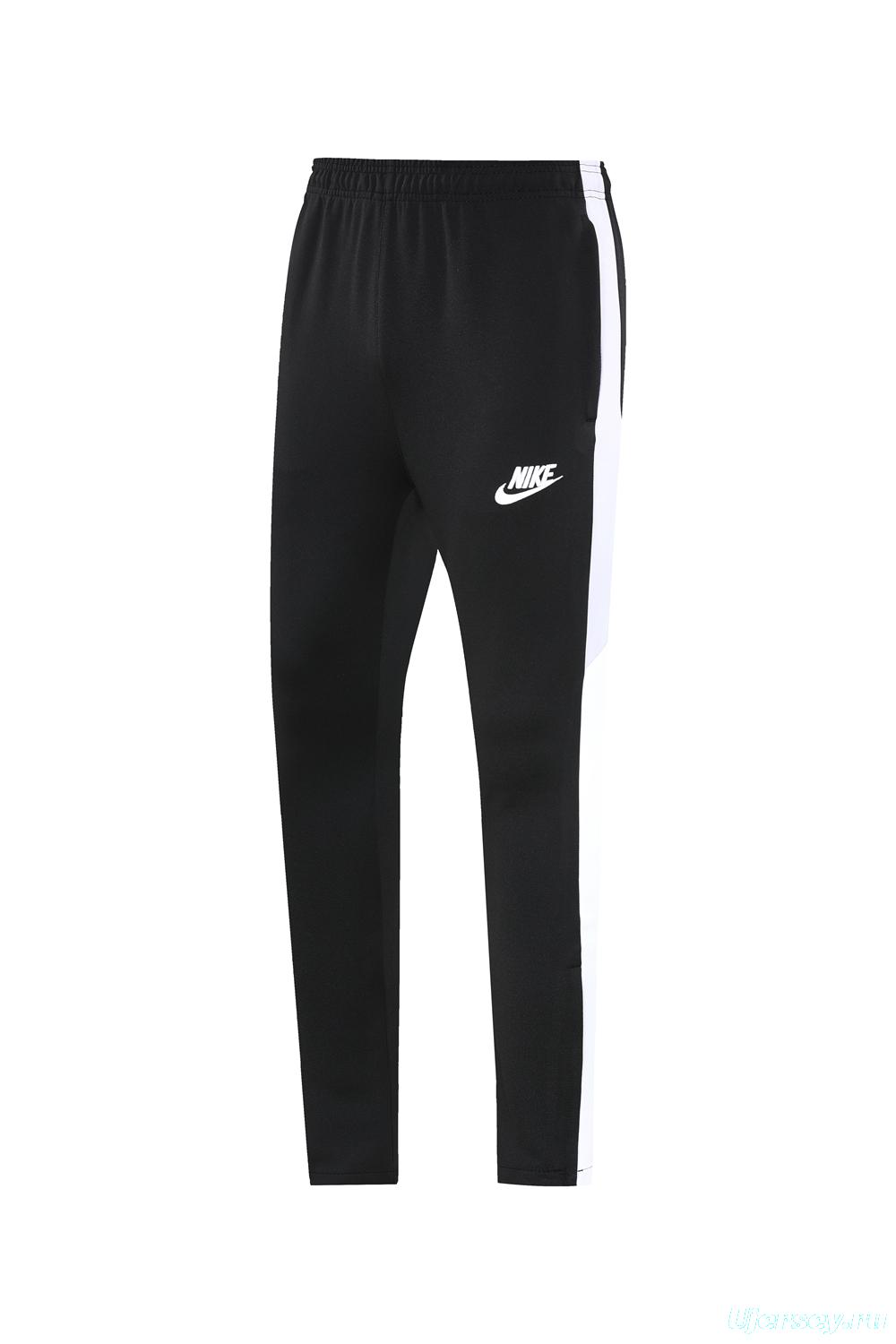 2025 Nike Grey/Black Full Hoodie Zipper Jacket +Long Pants